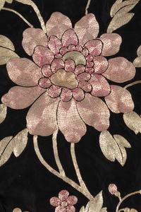 An Embroidered Silk Wedding Set
