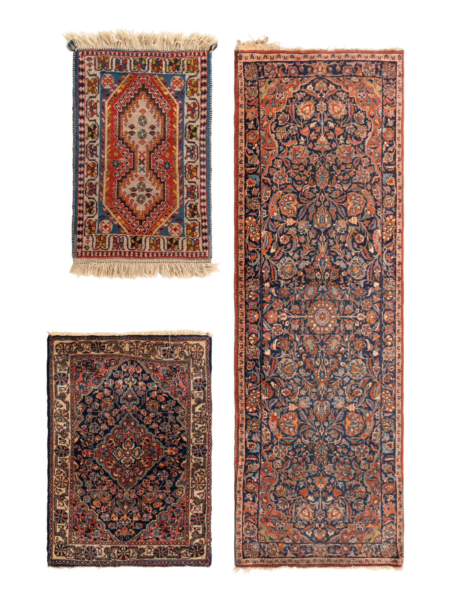 A Group of Three Wool Rugs