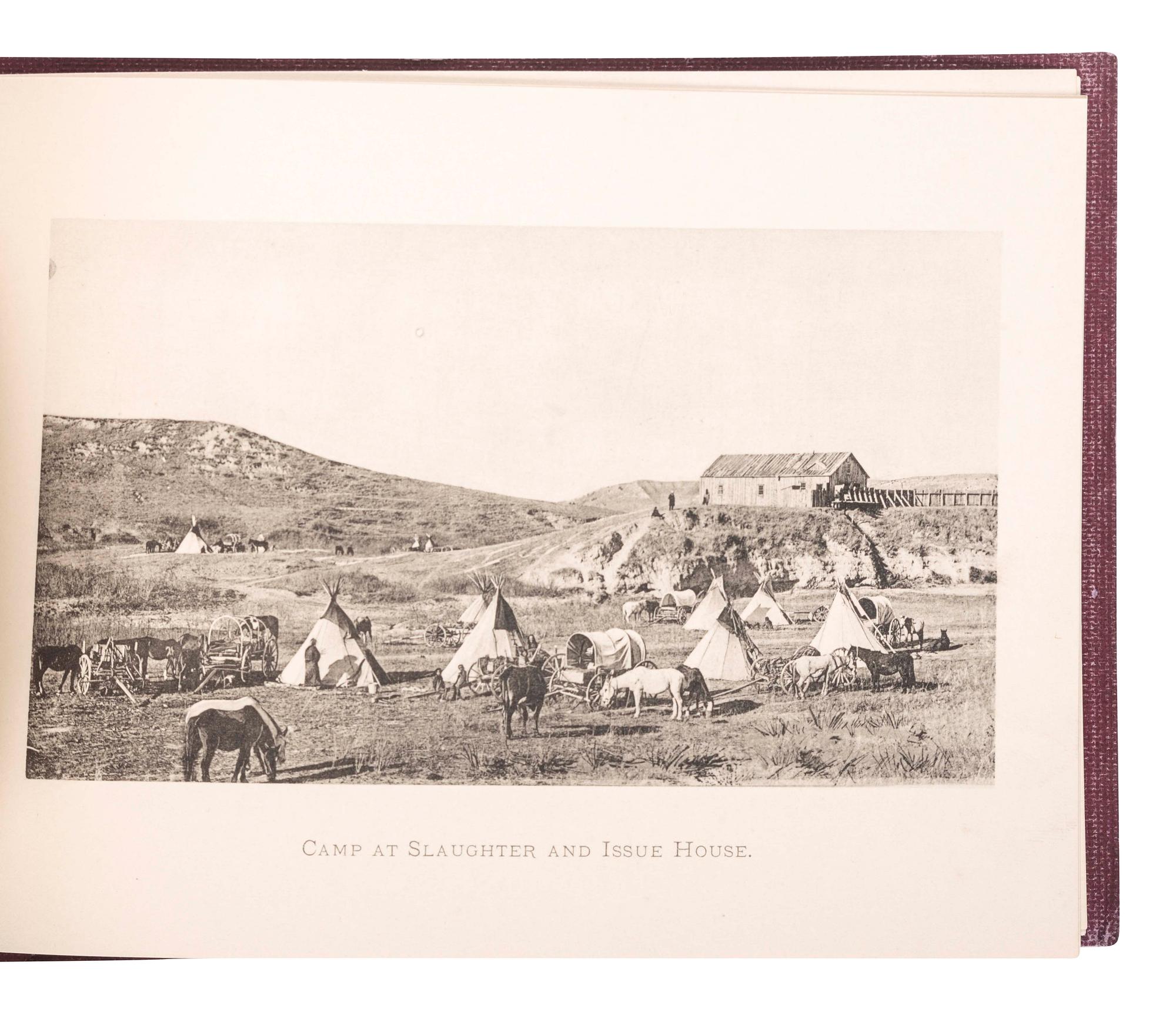 [NATIVE AMERICANS]. ANDERSON, John Alvin (1869-1948). Among the Sioux . Rosebud Agency, SD: J.A. Anderson, 1896.