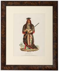 McKenney and Hall Hand-Colored Lithographs