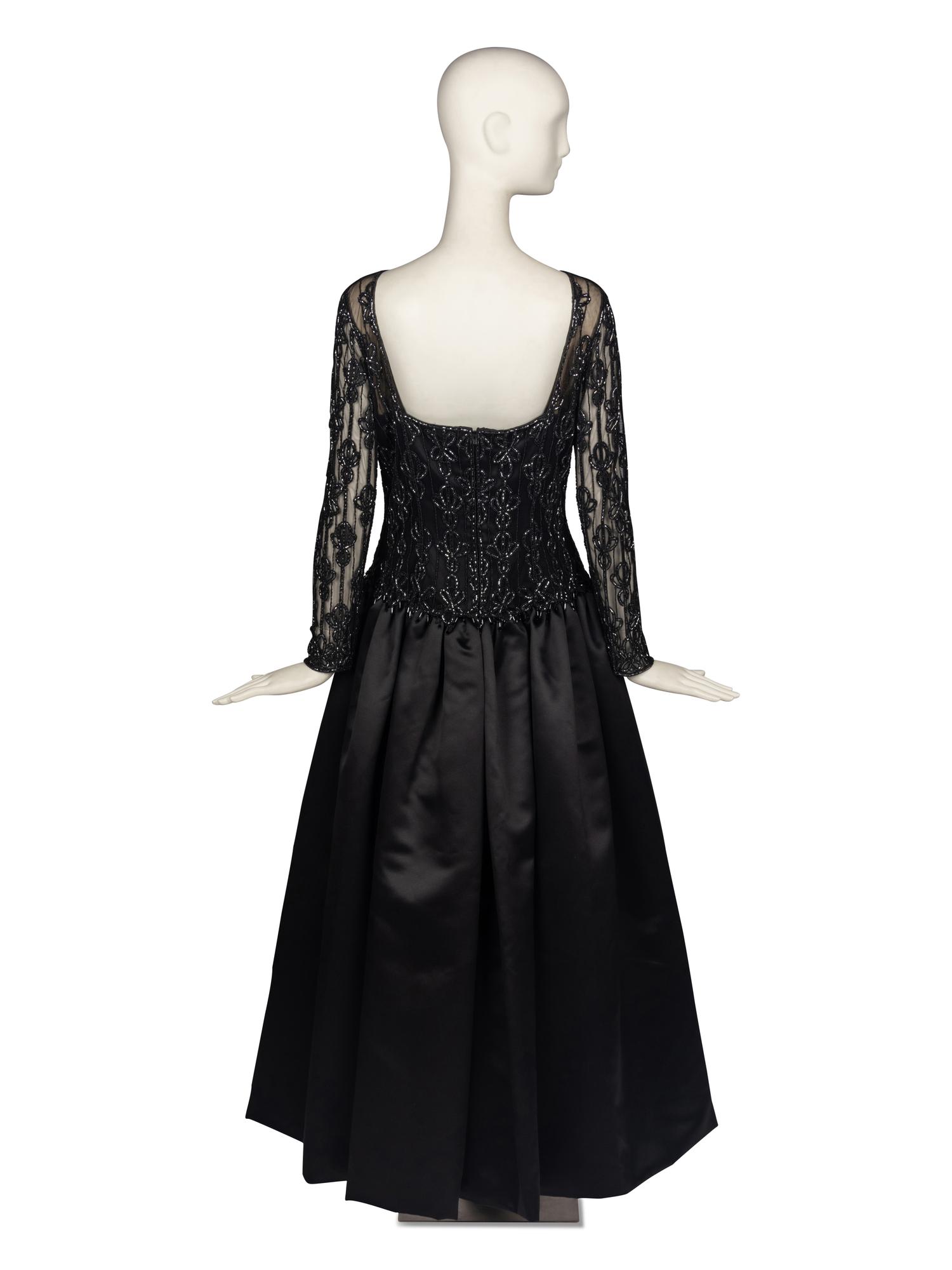 Bob Mackie Beaded Evening Gown