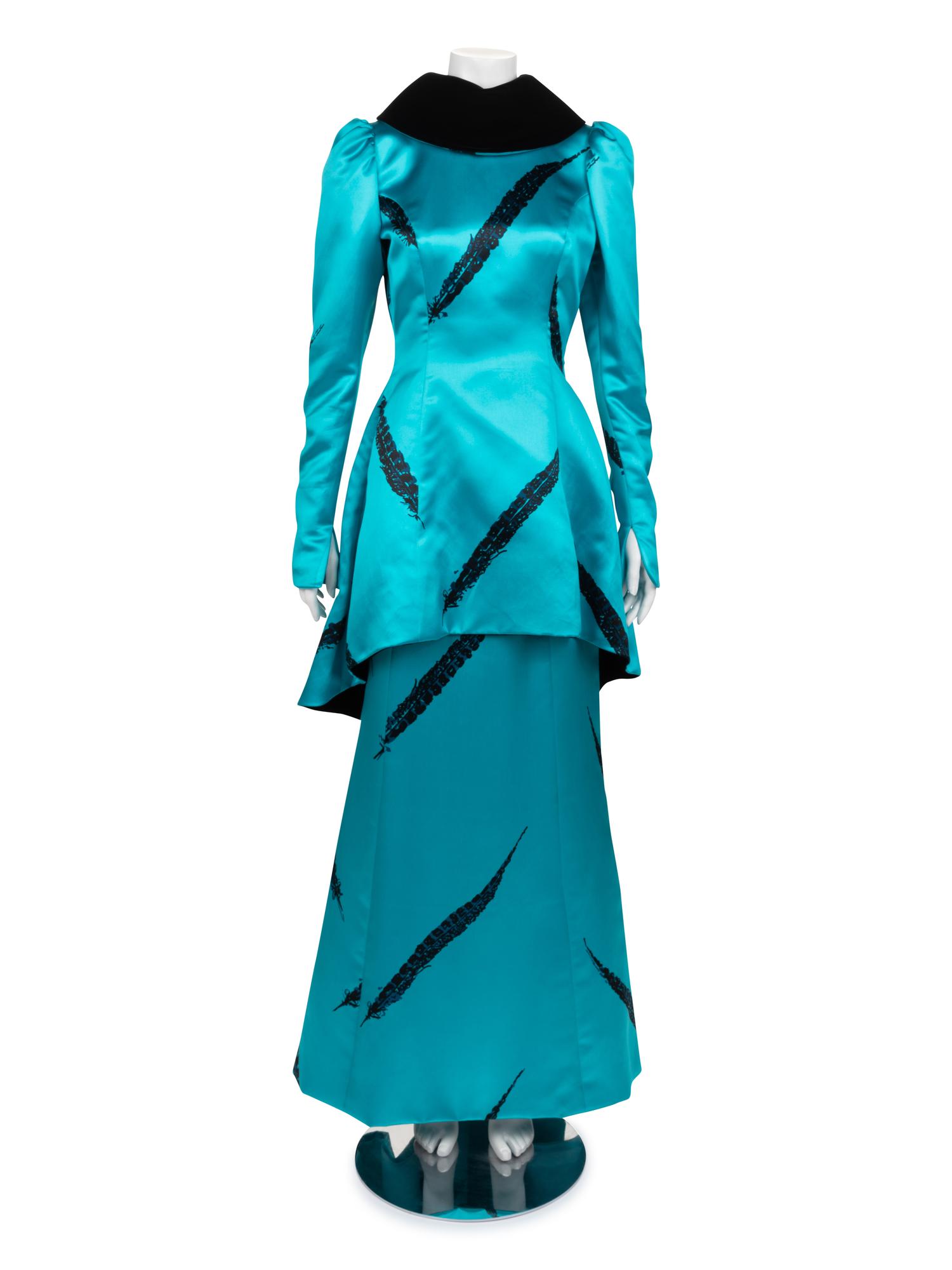 Givenchy Haute Couture Two-Piece Skirt Ensemble, 1980-90s