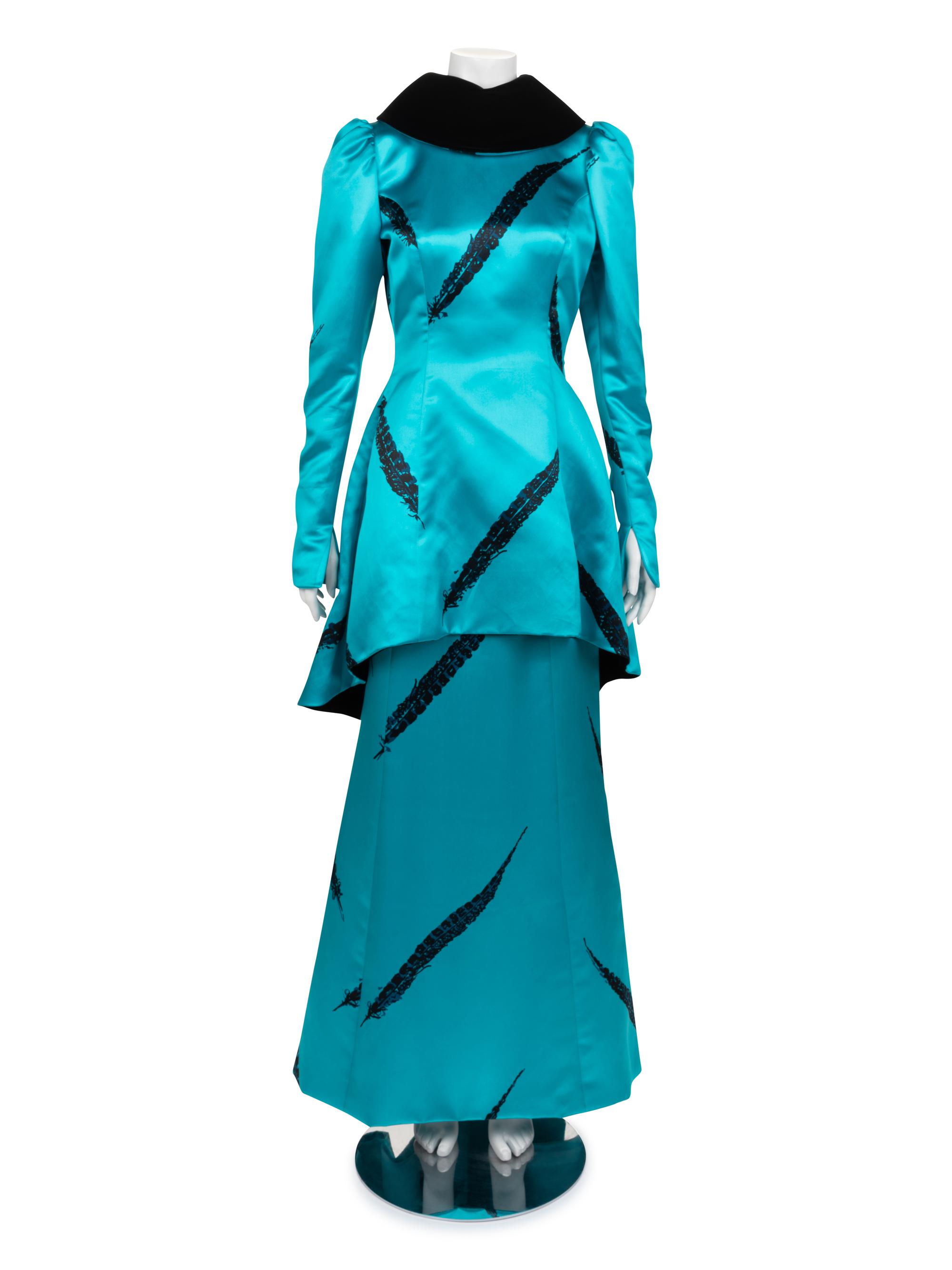 Givenchy Haute Couture Two-Piece Skirt Ensemble, 1980-90s
