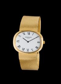 An 18 Karat Yellow Gold Ref. 3583-1 Wristwatch, Patek Philippe,