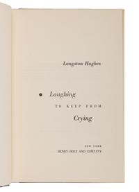 HUGHES, Langston (1901-1967). Laughing To Keep From Crying . New York: Henry Holt and Company, 1952.
