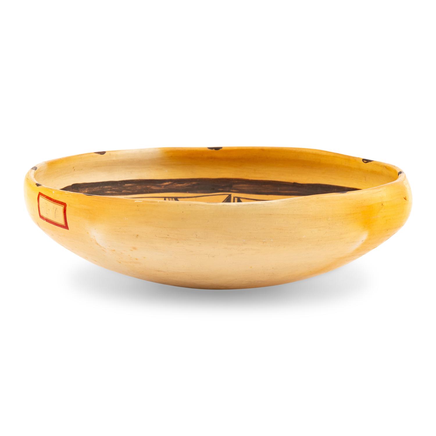Hopi Pottery Bowl, Pahlik Mana