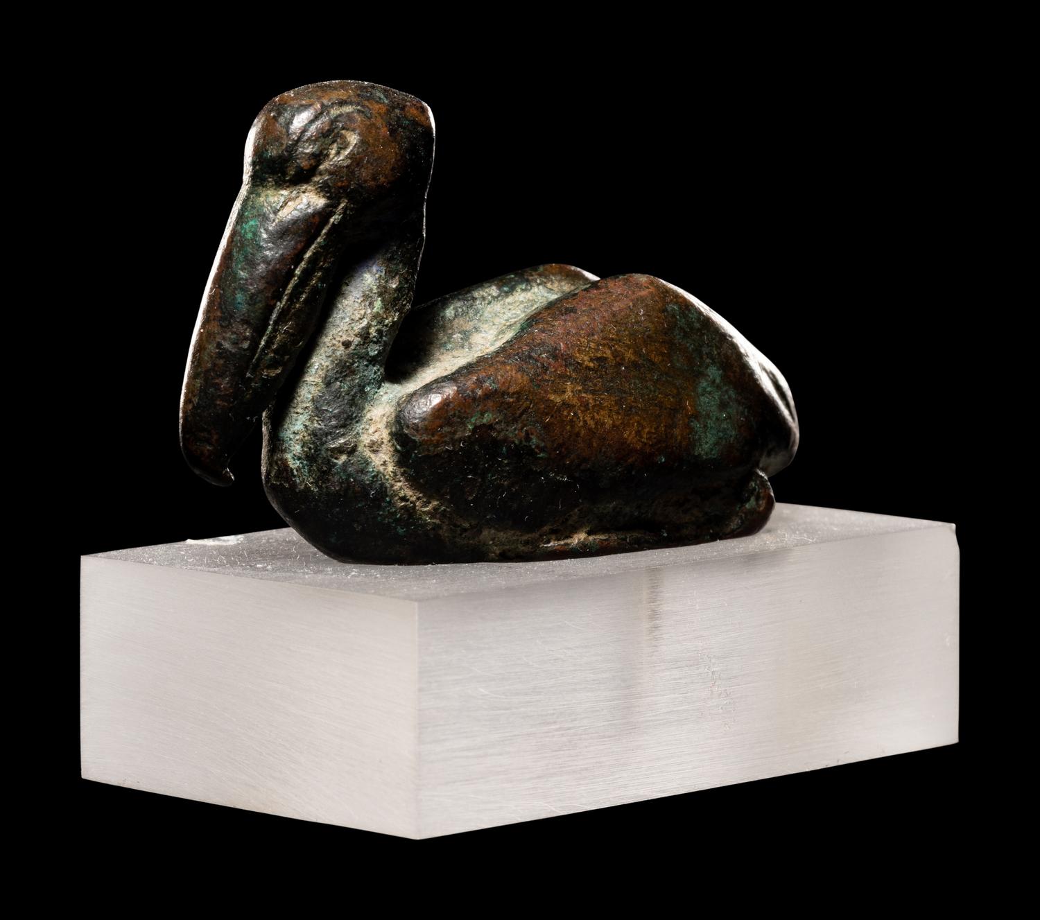 An Egyptian Bronze Deben Weight