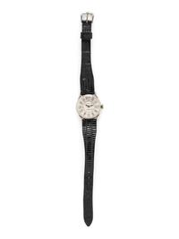 TIFFANY AND CO., C.H. MEYLAN, PLATINUM AND DIAMOND WATCH