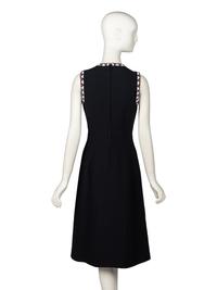 Louis Feraud, Bead-Trimmed Crepe Dress