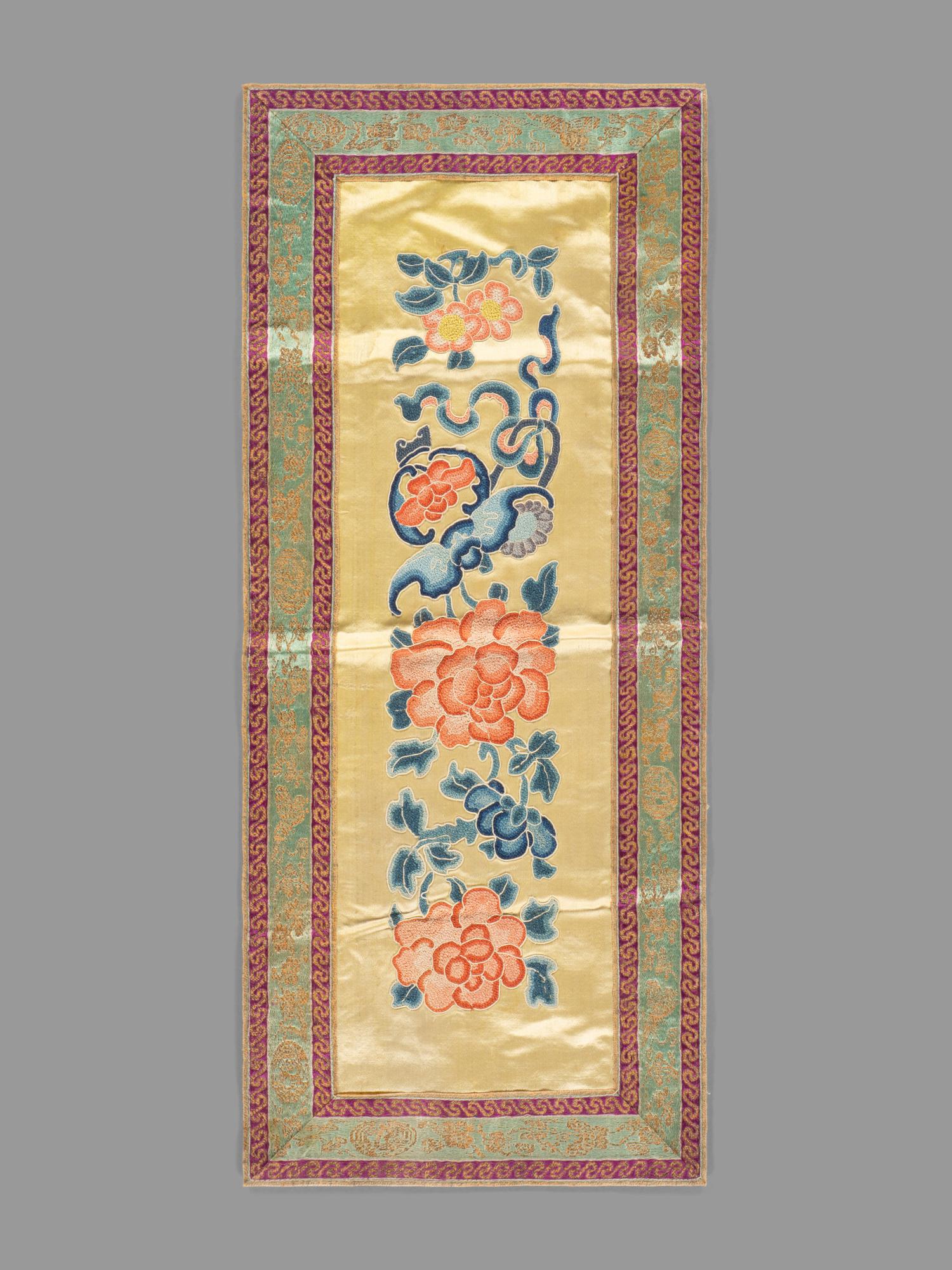 18 Chinese Embroidered Silk Textiles