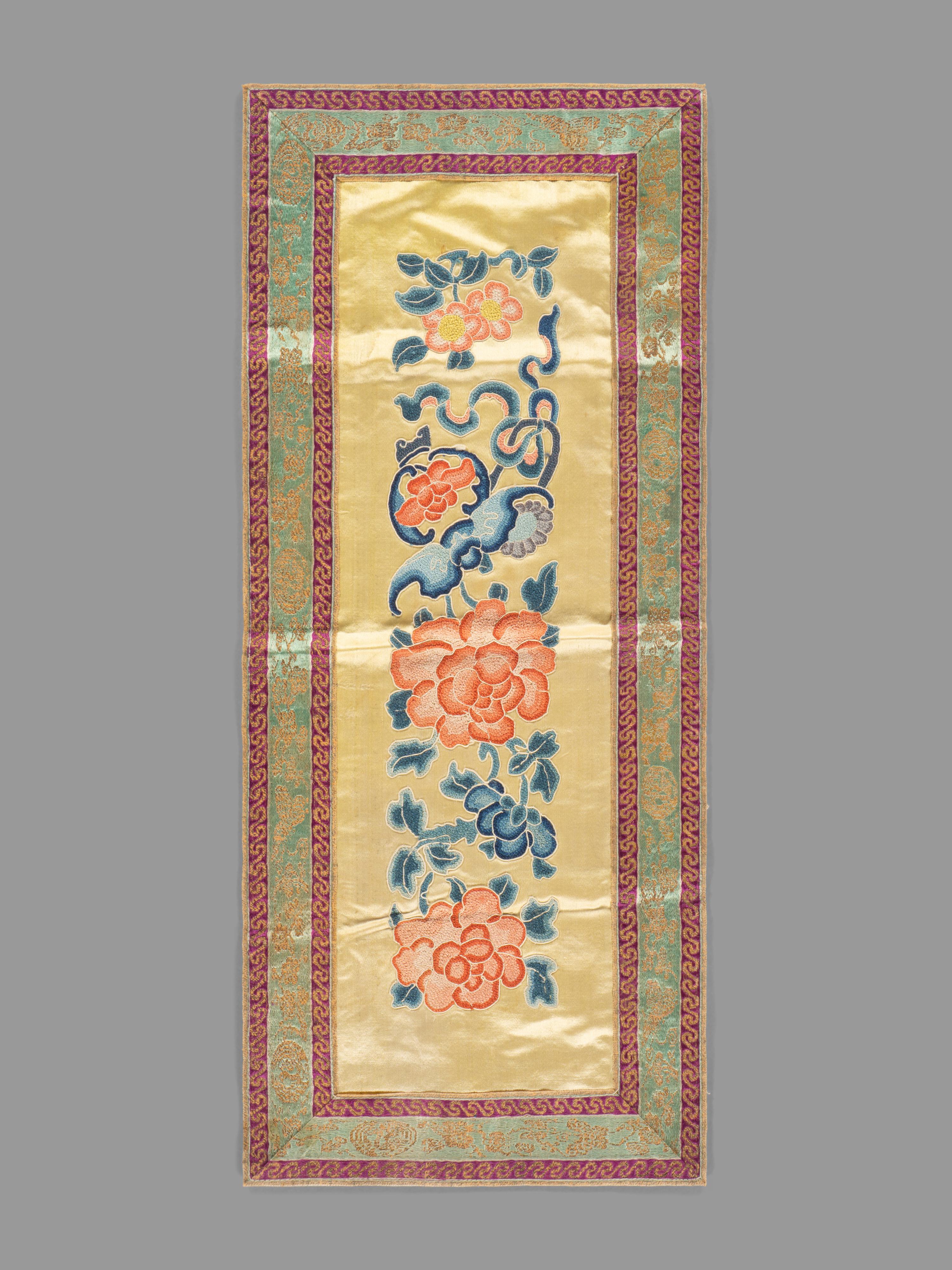 18 Chinese Embroidered Silk Textiles