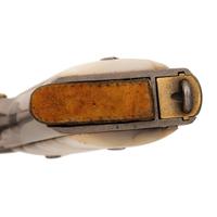 ** Engraved and Refinished Nickel Plated Colt US Model 1911 Pistol with Pearl Grips
