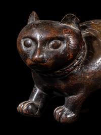 Four Japanese Animal-Form Incense Burners