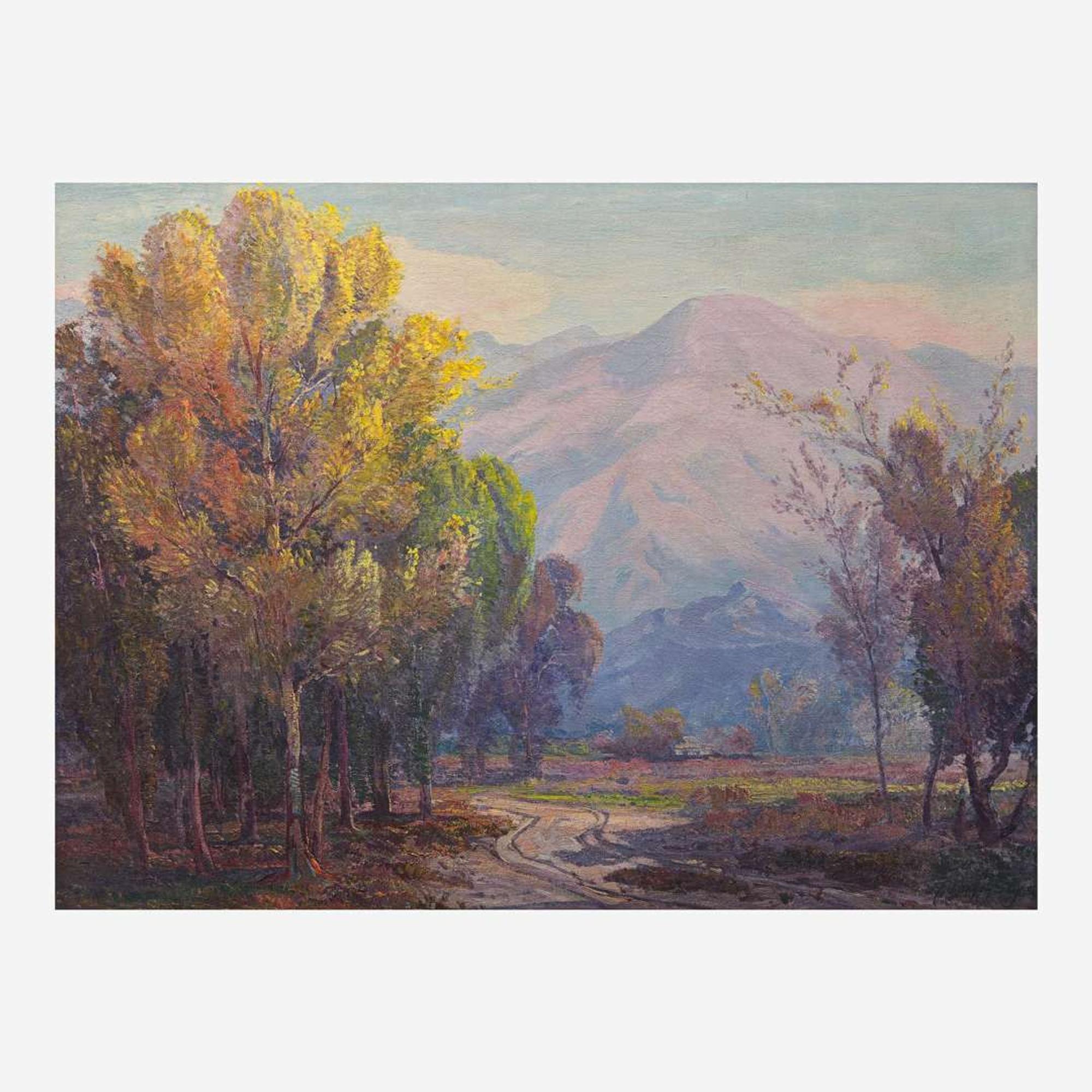 Fred Grayson Sayre (American, 1879-1939) Desert Cottonwoods