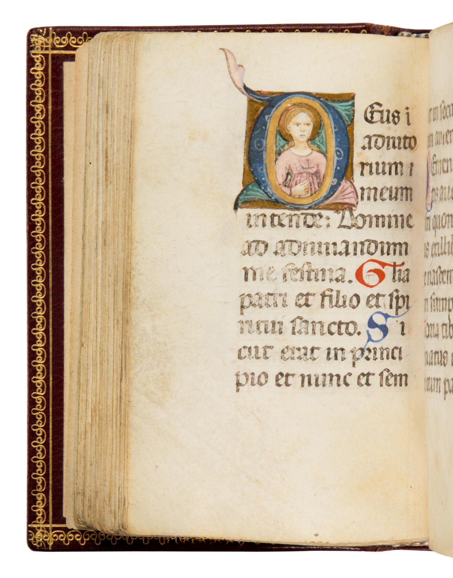 BARTOLOMEO D’ANTONIO VARNUCCI WORKSHOP (active Florence 1412/13 – c. 1479) and ITALIAN ILLUMINATOR Book of Hours, in Latin, illuminated manuscript on parchment [Italy, Florence, c. 1450]