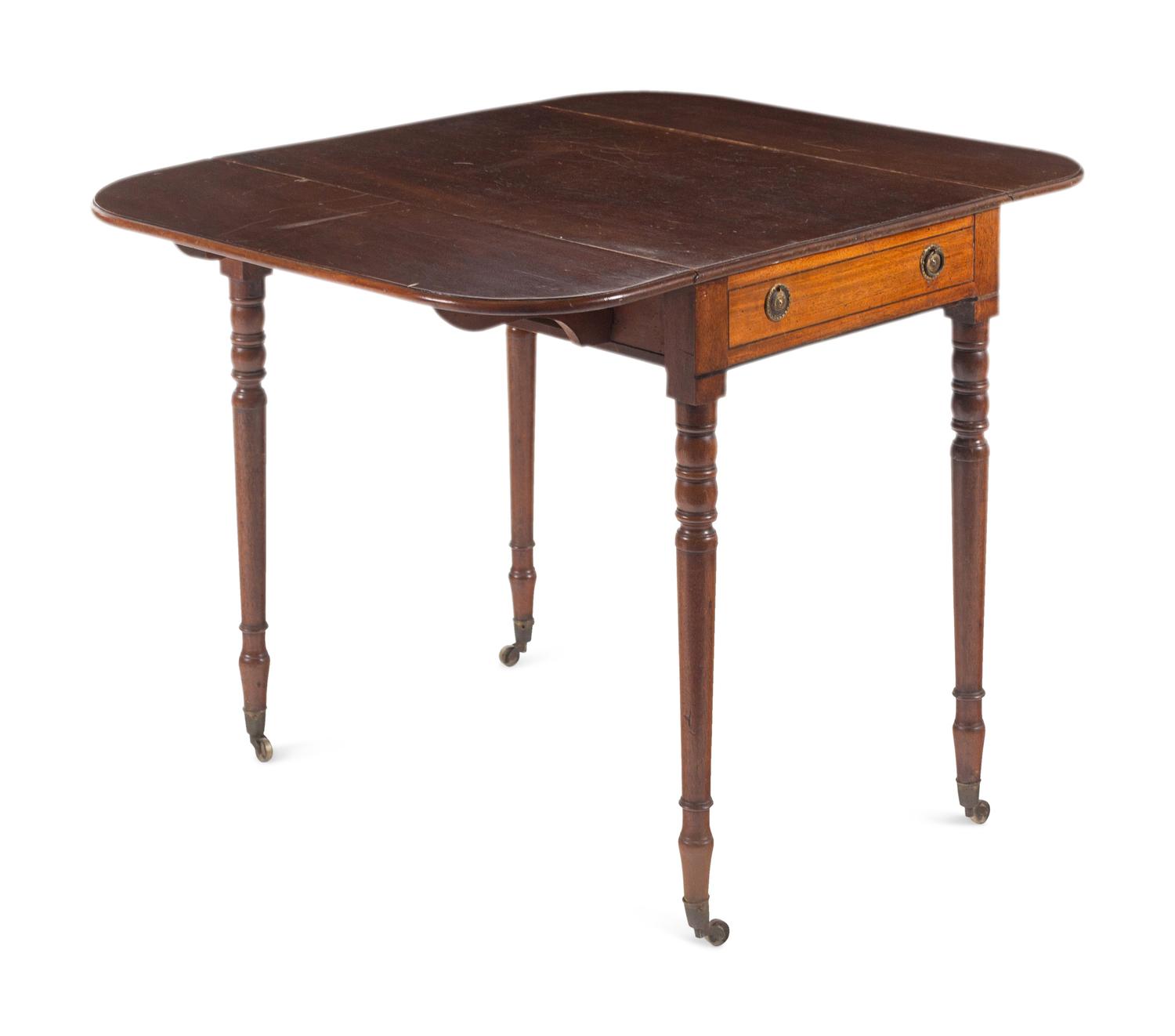 A Regency Style Mahogany Pembroke Table