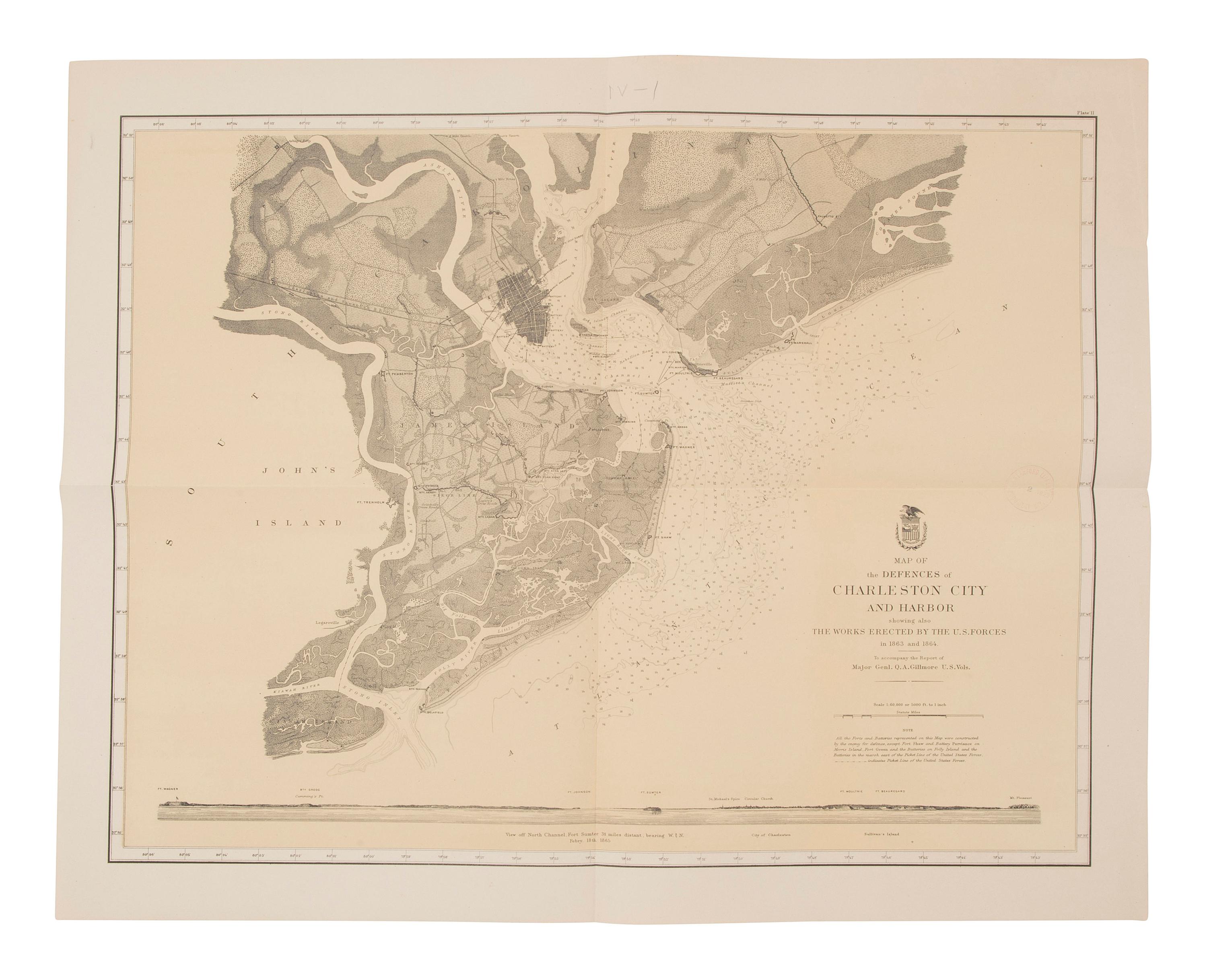 [CIVIL WAR]. A collection of more than 50 Civil War maps published ca 1860s-1870s.