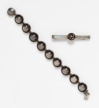 A Collection of Modernist Sterling Silver Jewelry, N.E. From, 35.30 dwts.