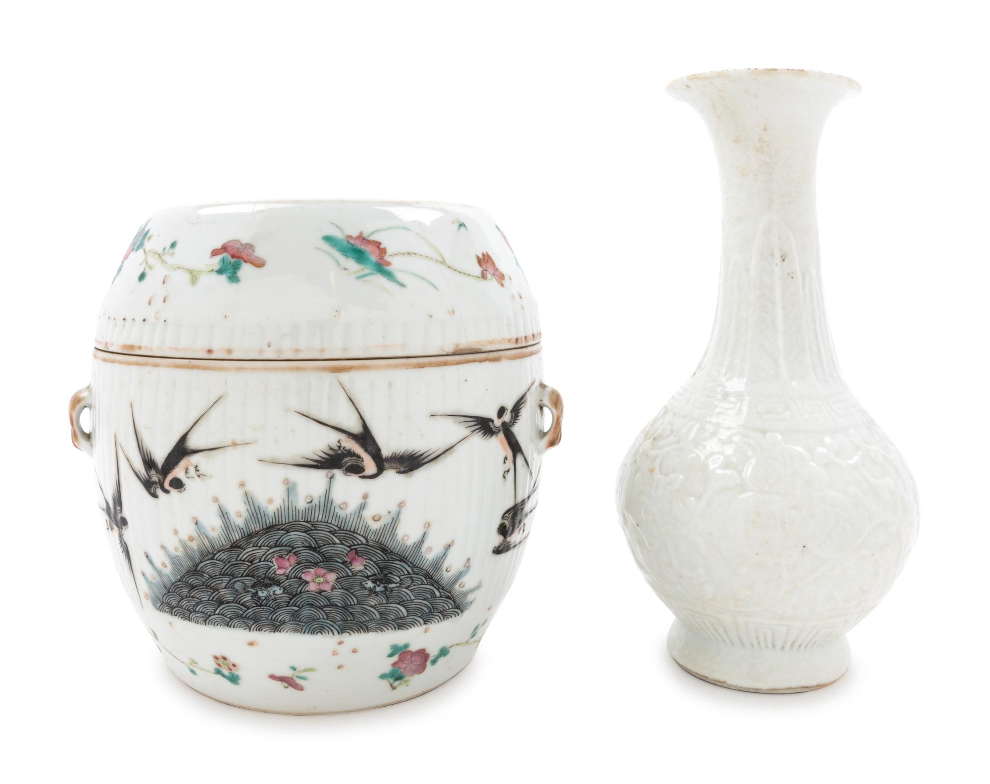 Two Chinese Porcelain Wares