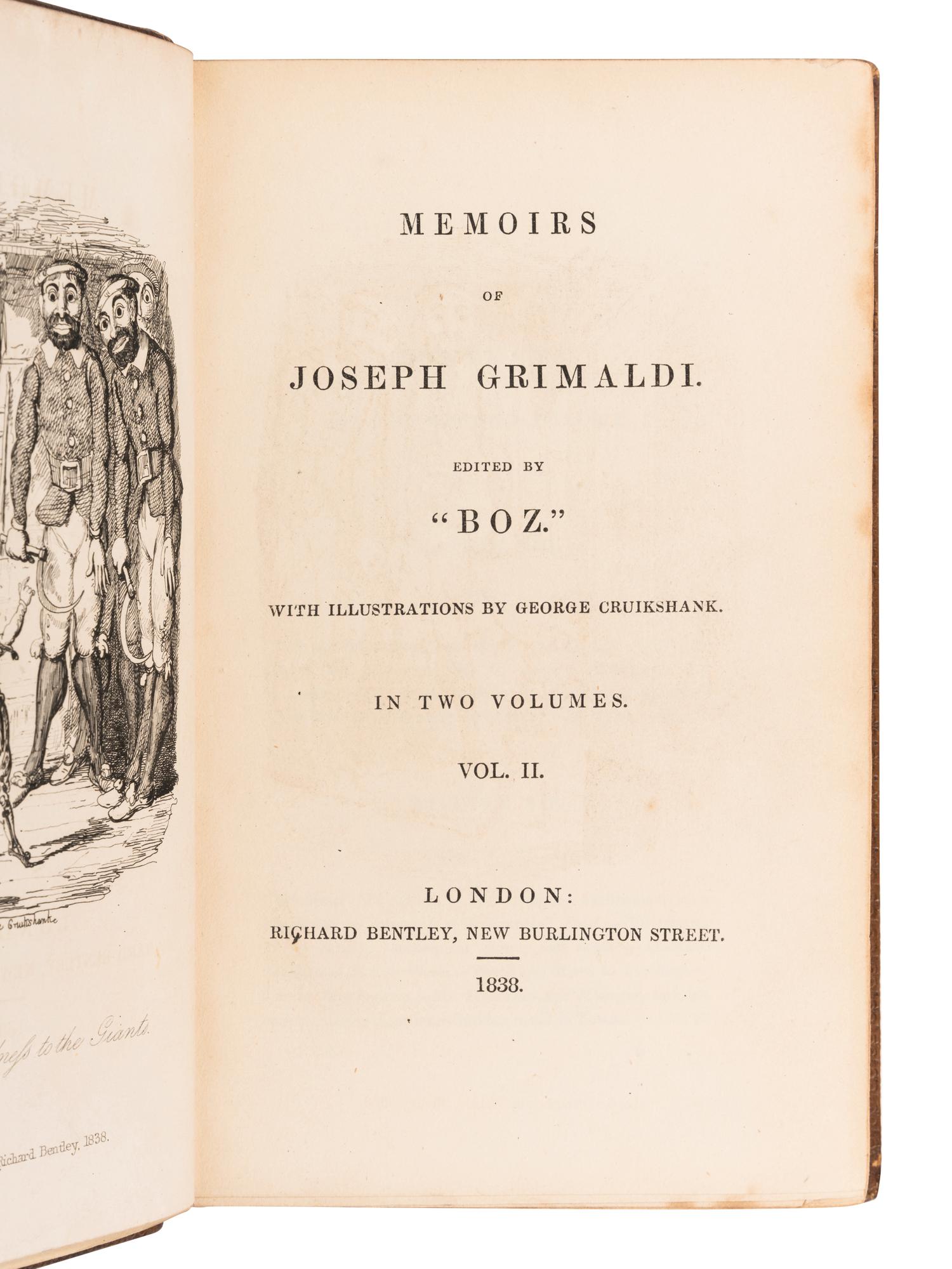 DICKENS, Charles (1812-1870). Pictures From Italy . London: Bradbury & Evans for the Author, 1846.
