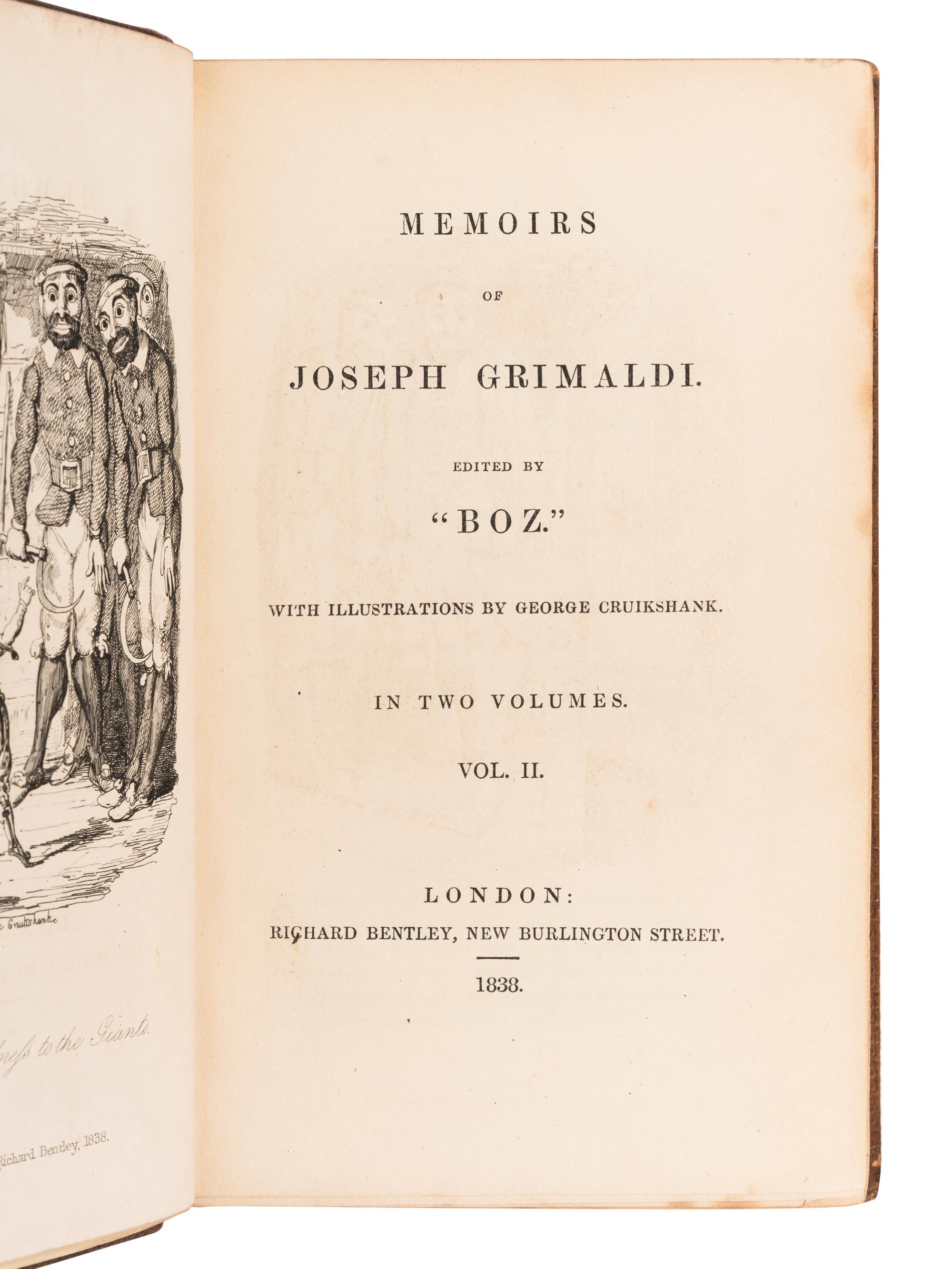 DICKENS, Charles (1812-1870). Pictures From Italy . London: Bradbury & Evans for the Author, 1846.