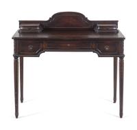 A Louis XVI Style Mahogany Writing Table