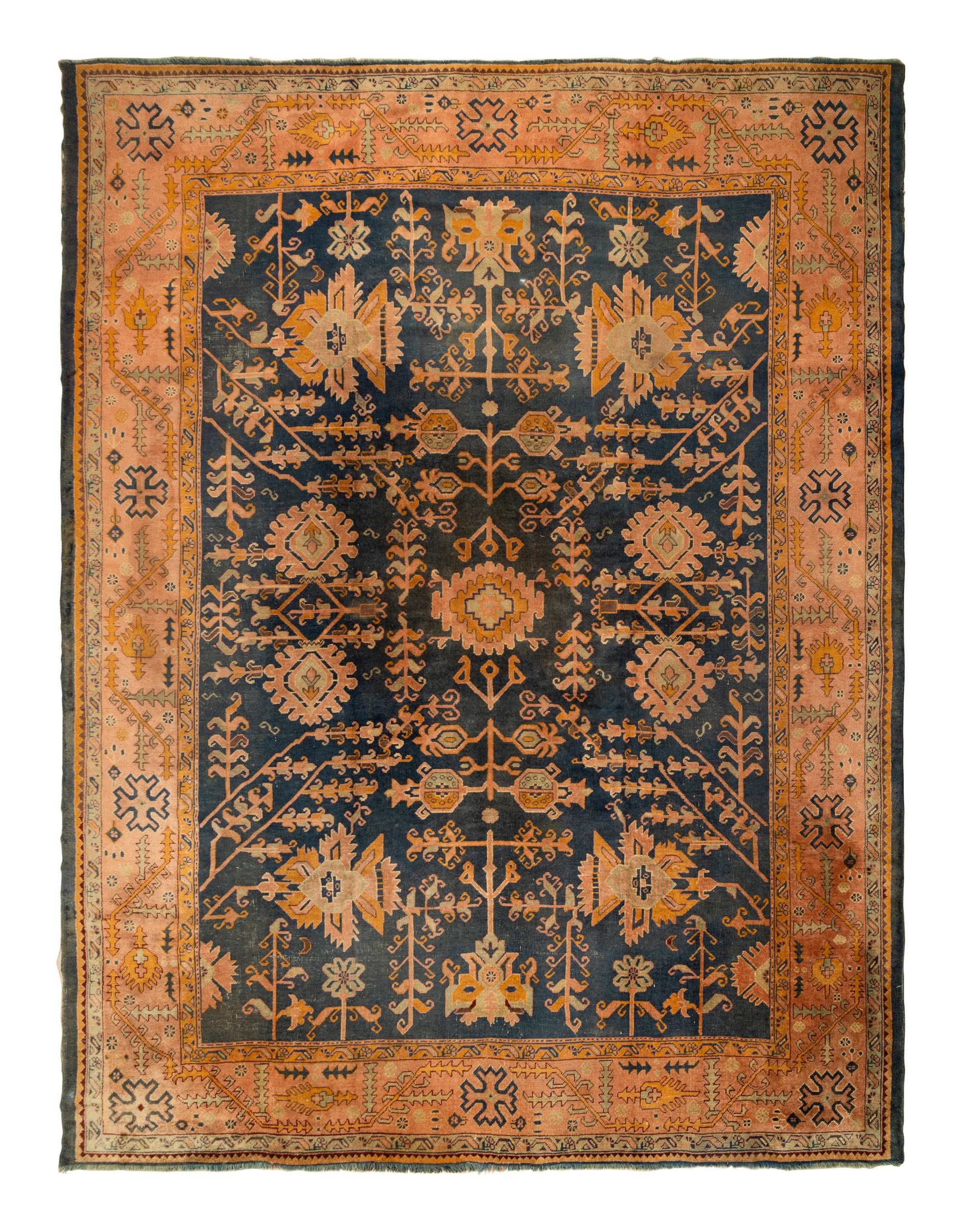 An Oushak Wool Rug