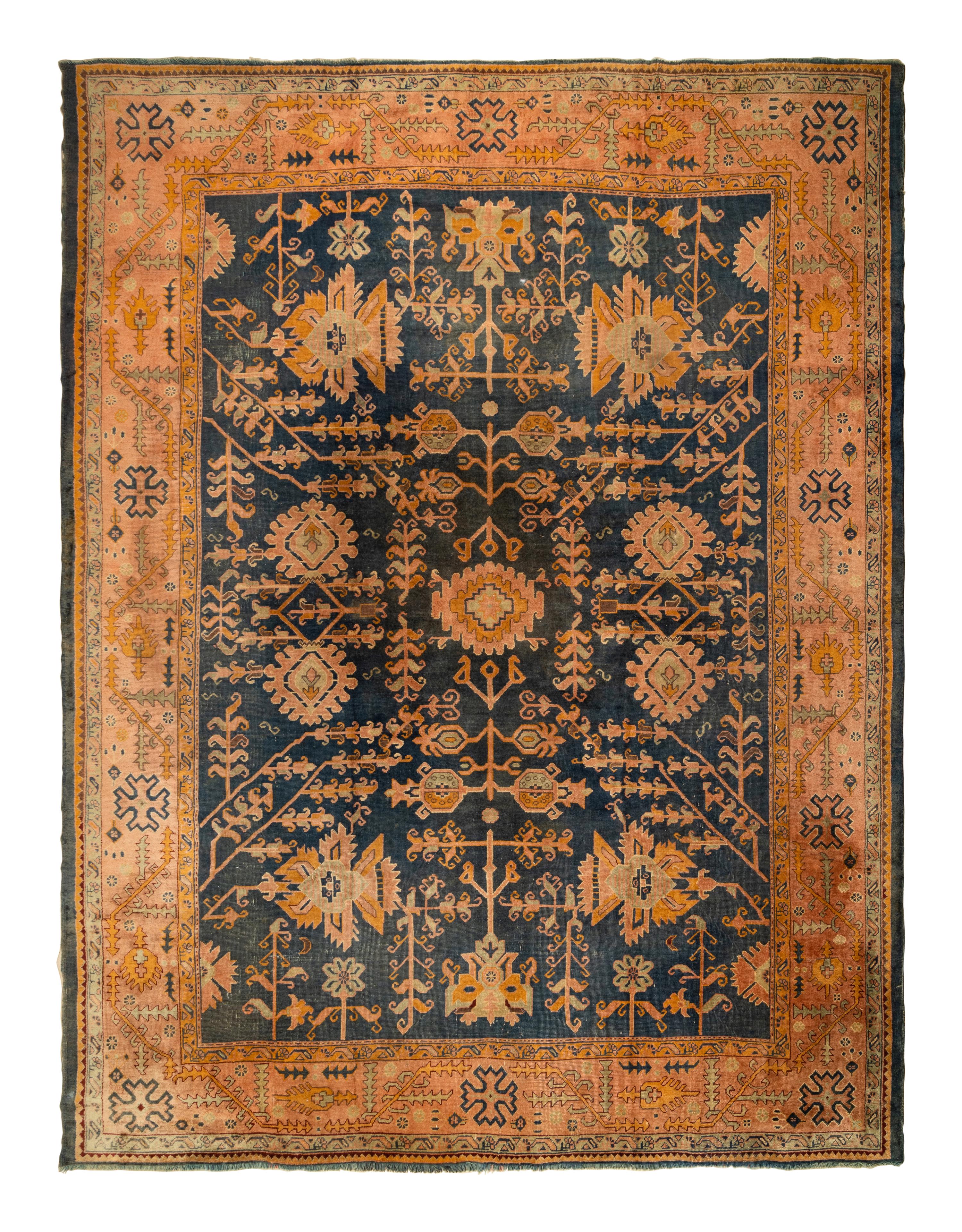 An Oushak Wool Rug