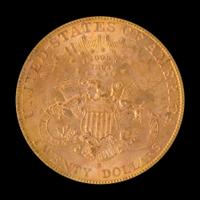 A United States 1907-S Liberty Head $20 Gold Coin