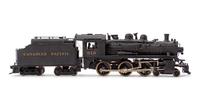 A United Scale Models HO-Gauge Canadian Pacific 4-6-0 Locomotive and Tender