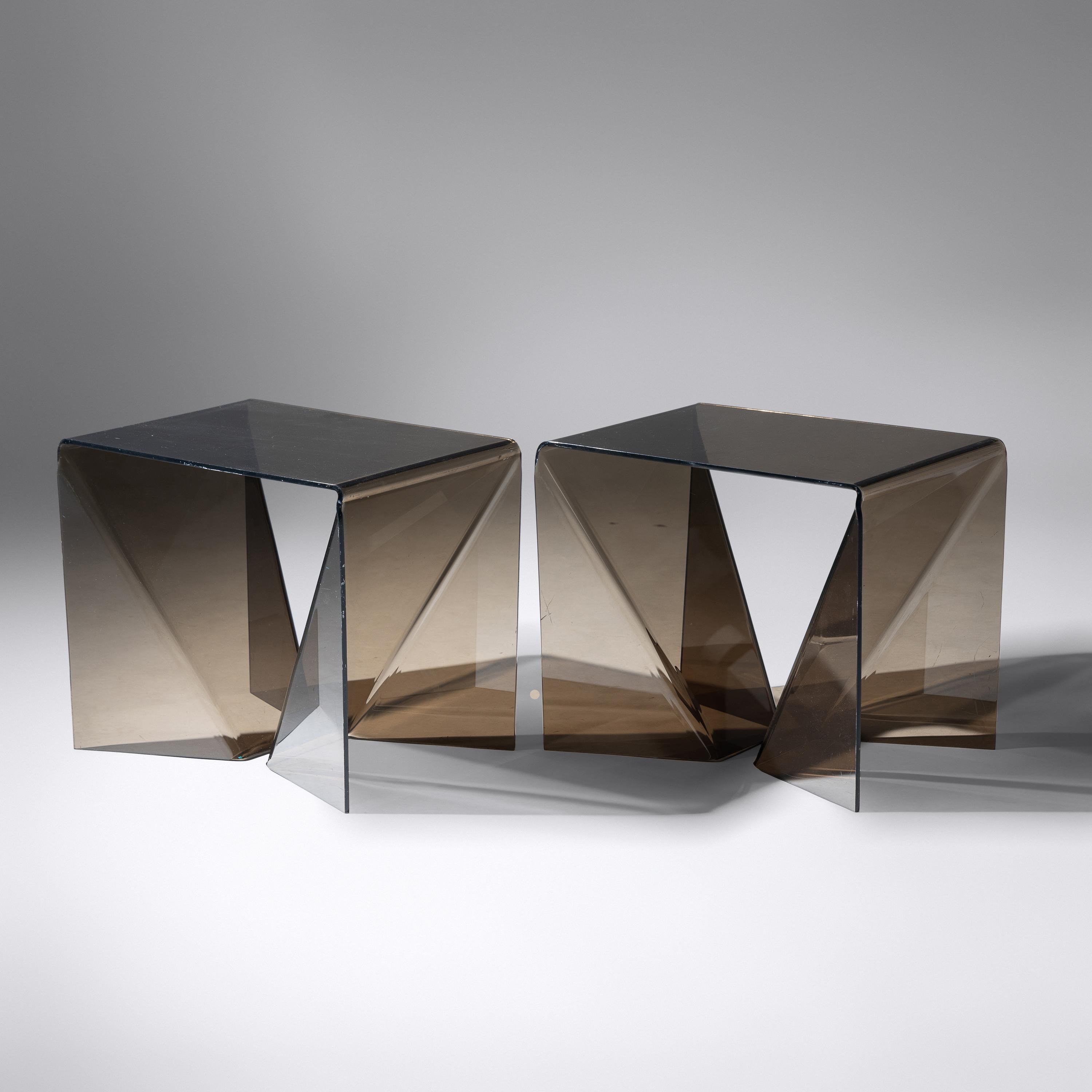 Pair of Origami Tables