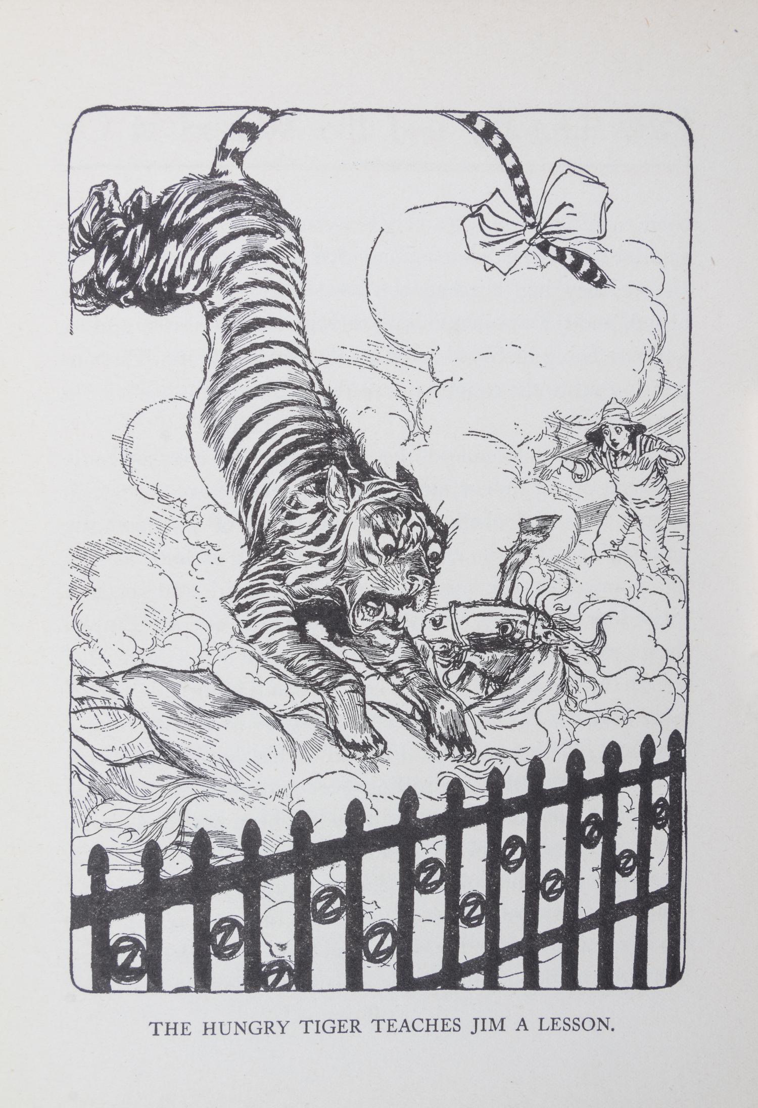 BAUM, L. FRANK. Dorothy and the Wizard of Oz. Chicago, 1908. First printing with advertisements.