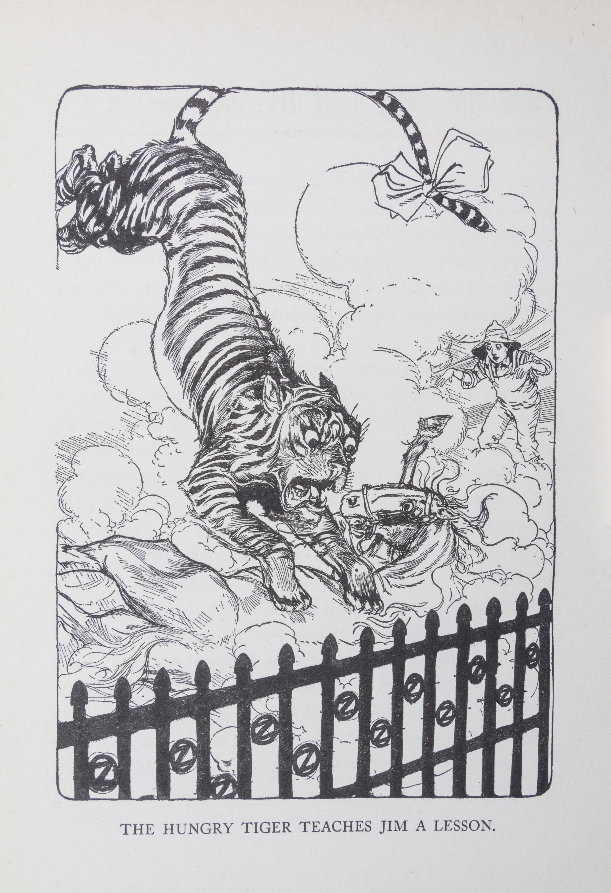 BAUM, L. FRANK. Dorothy and the Wizard of Oz. Chicago, 1908. First printing with advertisements.