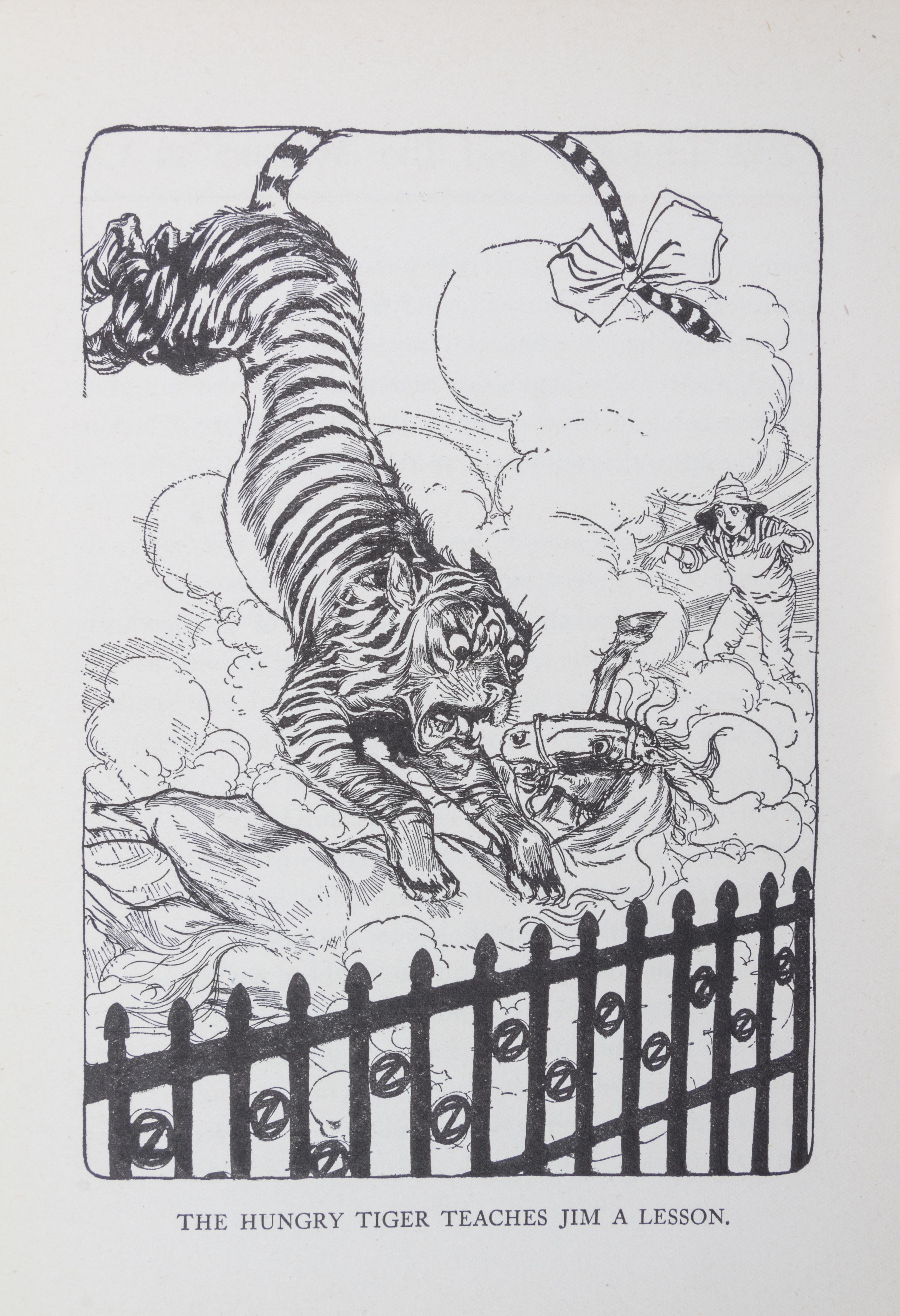 BAUM, L. FRANK. Dorothy and the Wizard of Oz. Chicago, 1908. First printing with advertisements.