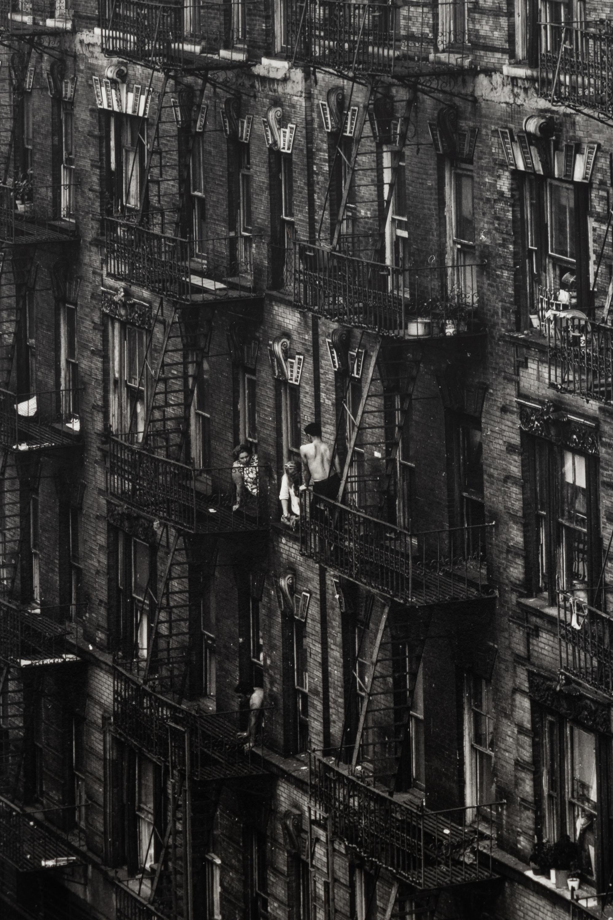 Bruce Davidson (born 1933) East 100th Street, New York, 1966