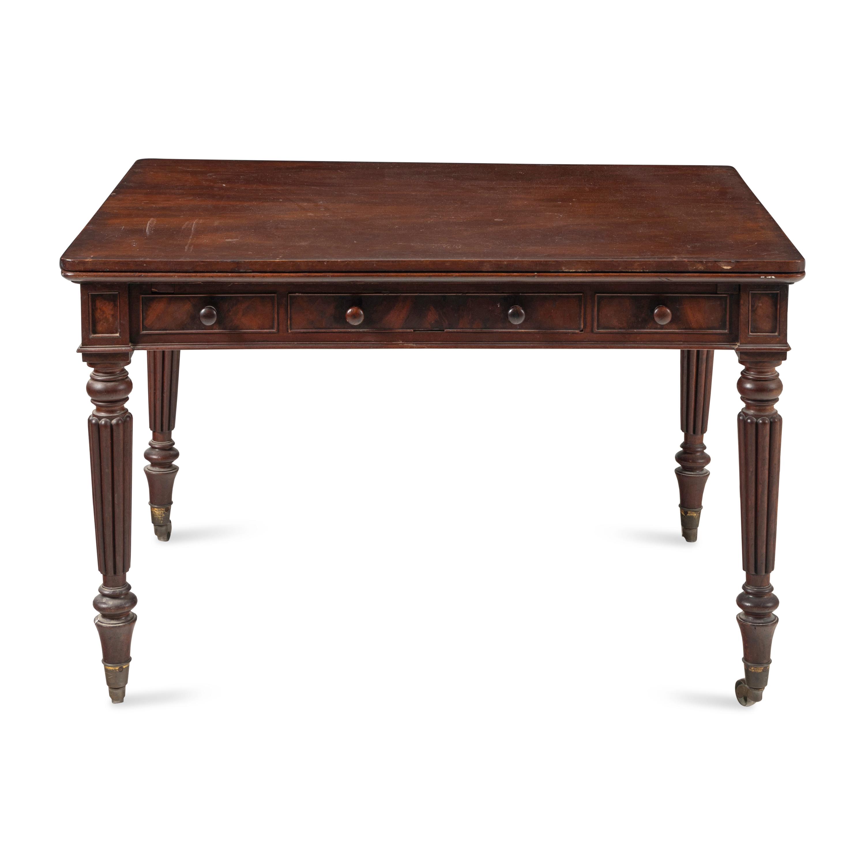 A William IV Mahogany Extension Occasional Table