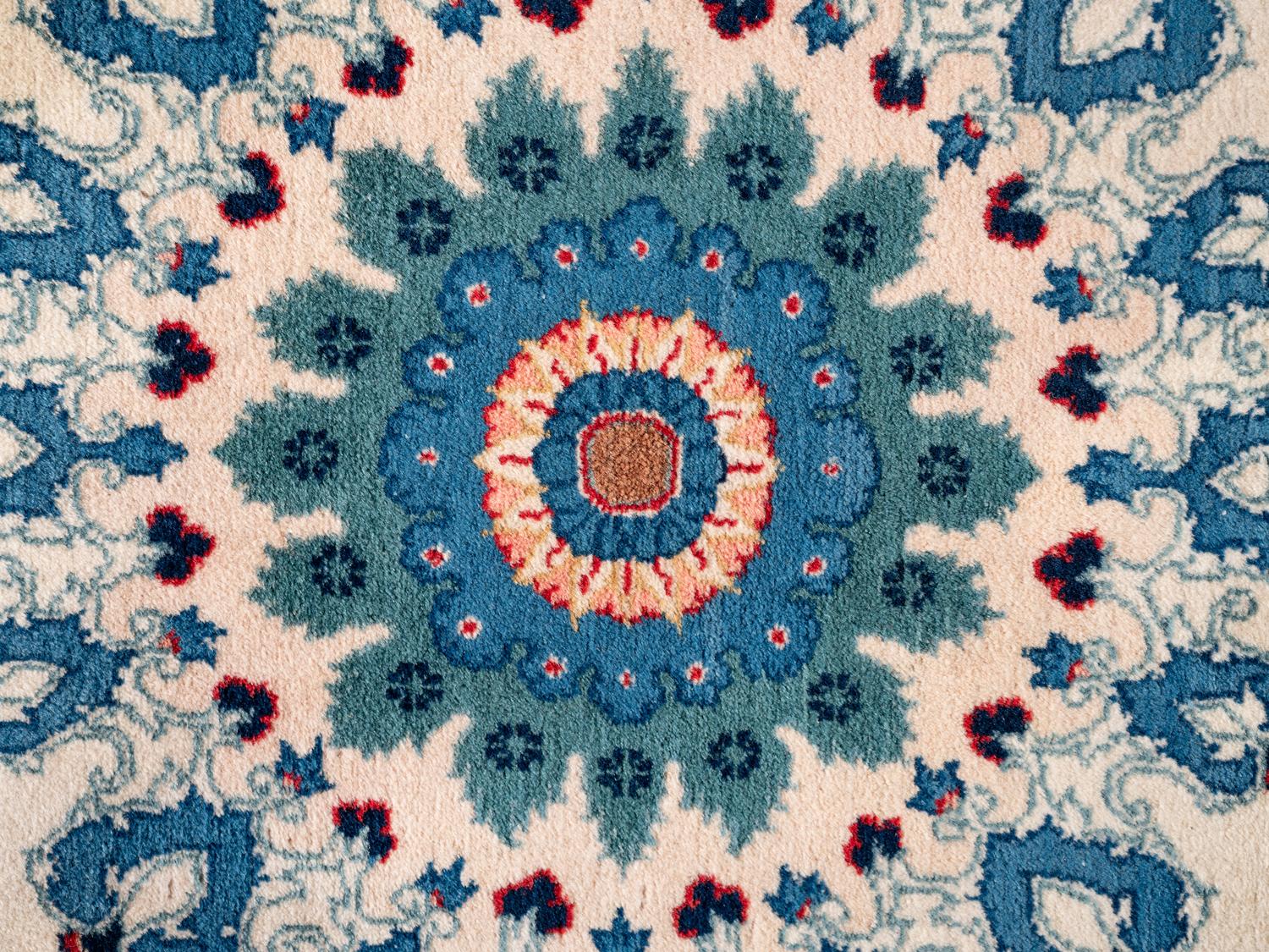 A Kashan Wool Rug