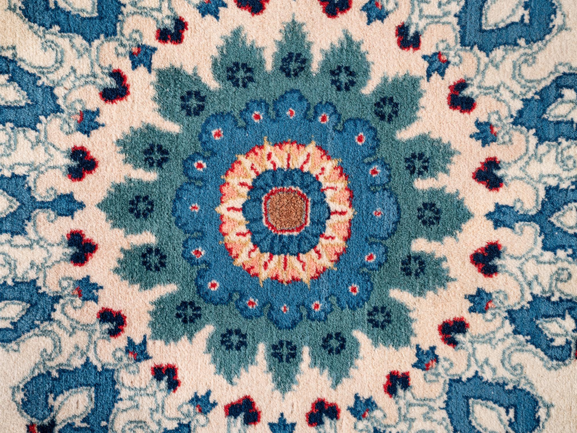 A Kashan Wool Rug
