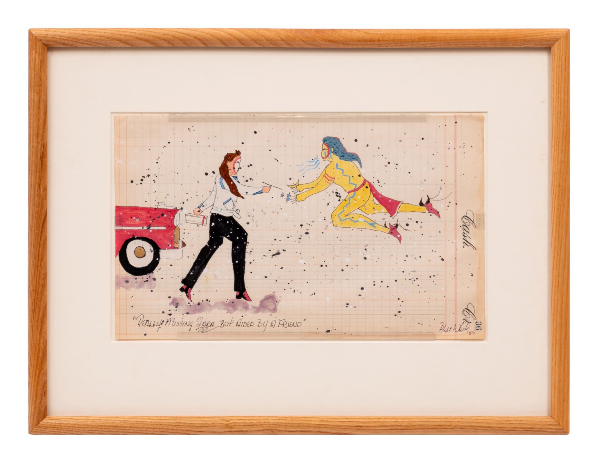 Paintings on Ledger