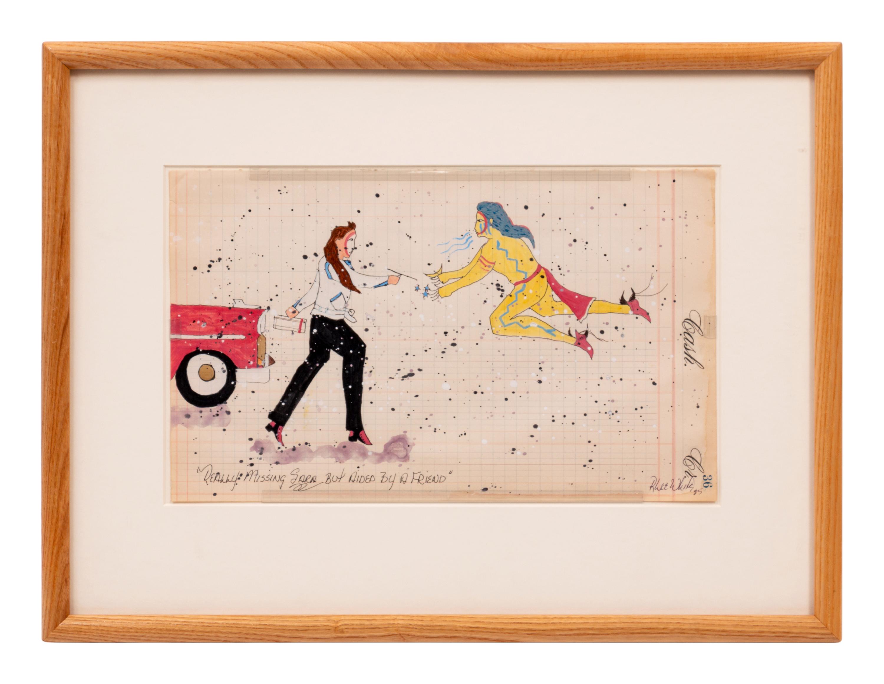 Paintings on Ledger