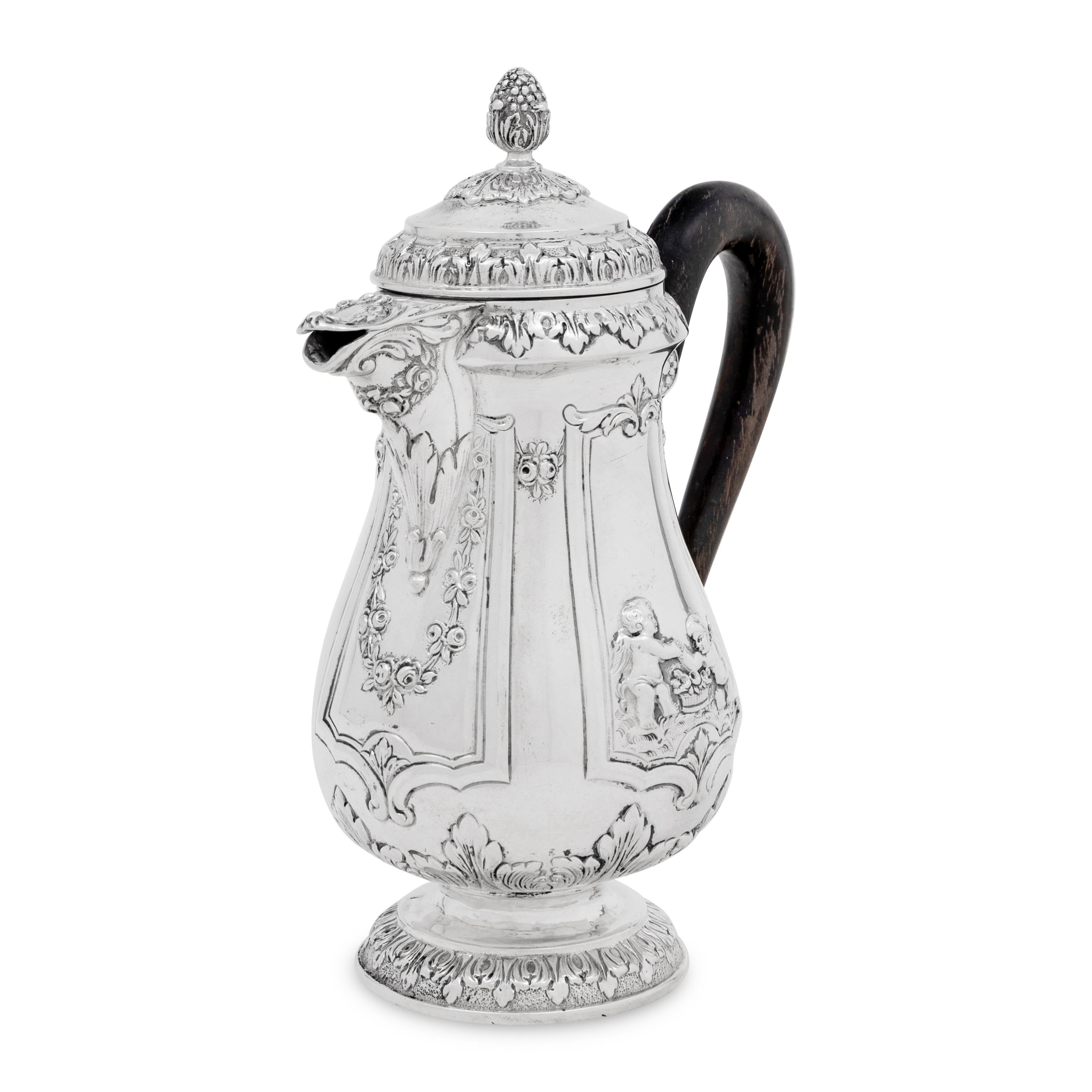 A German Silver Coffee Pot