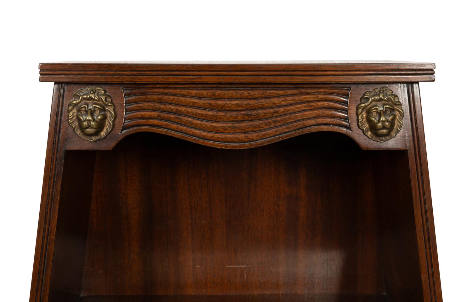 A Regency Style Mahogany Bookcase