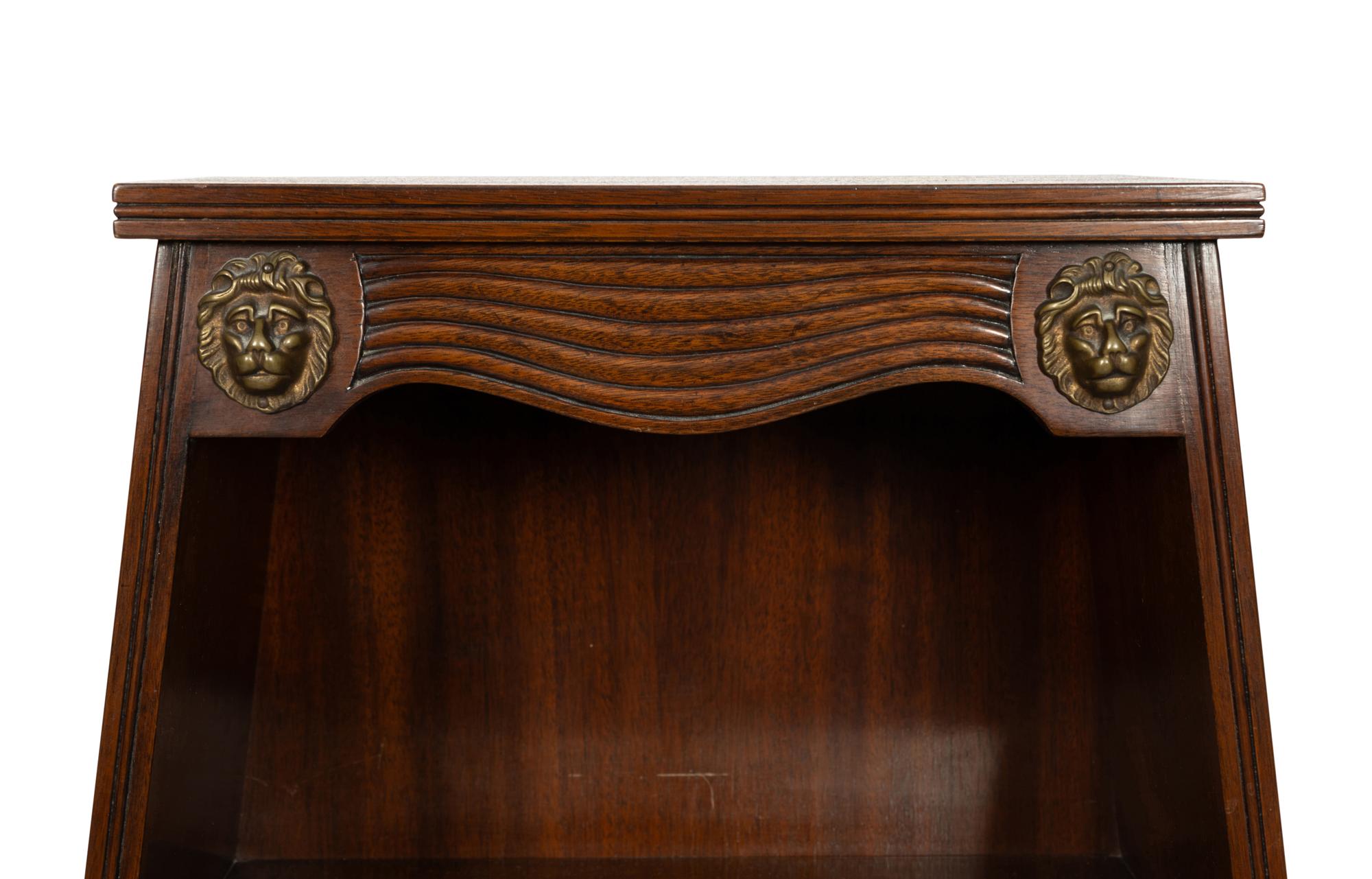 A Regency Style Mahogany Bookcase