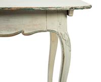 A Swedish Gustavian Style Painted Side Table — 19TH CENTURY