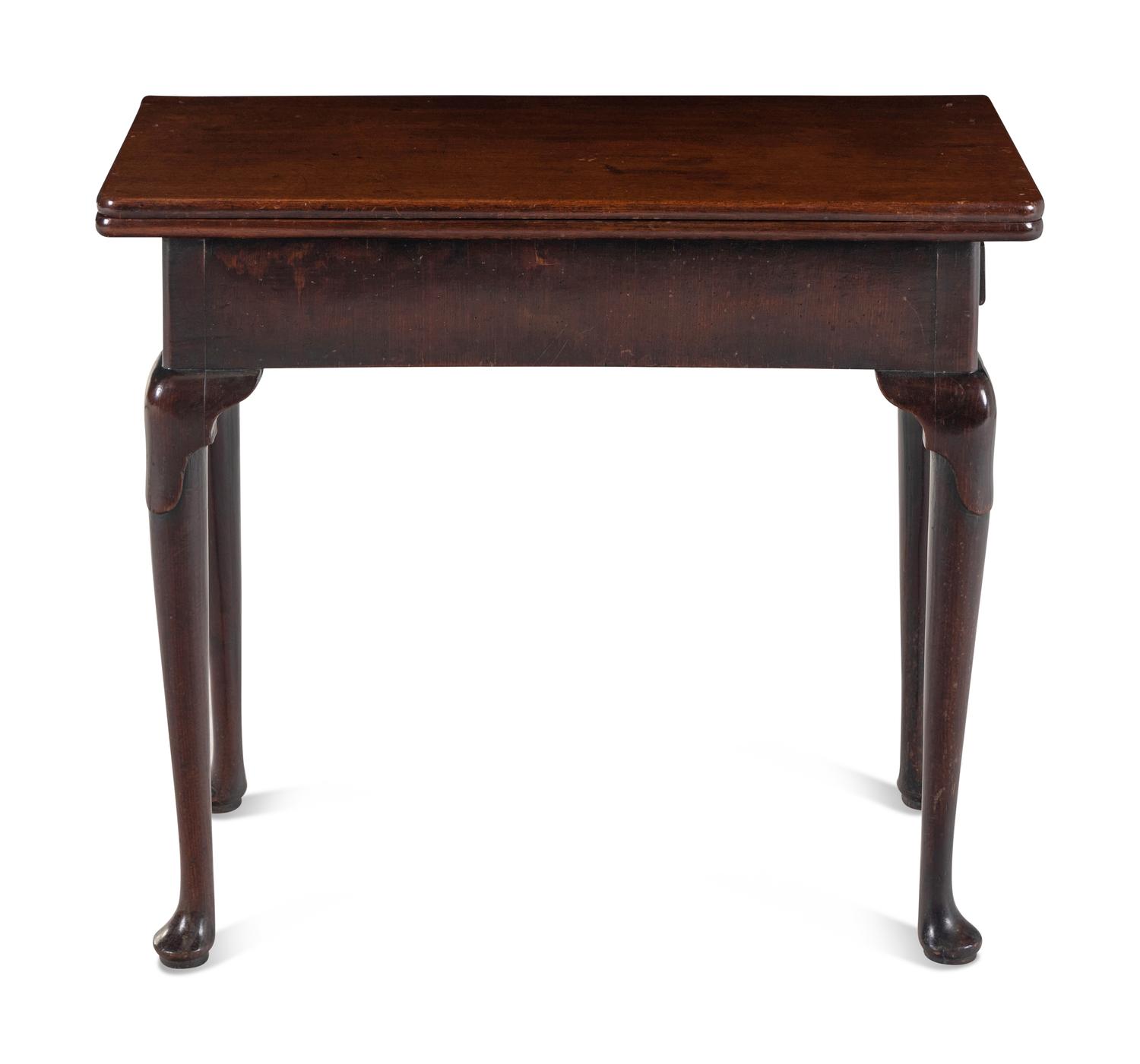 A George III Mahogany Flip-Top Table