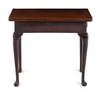 A George III Mahogany Flip-Top Table