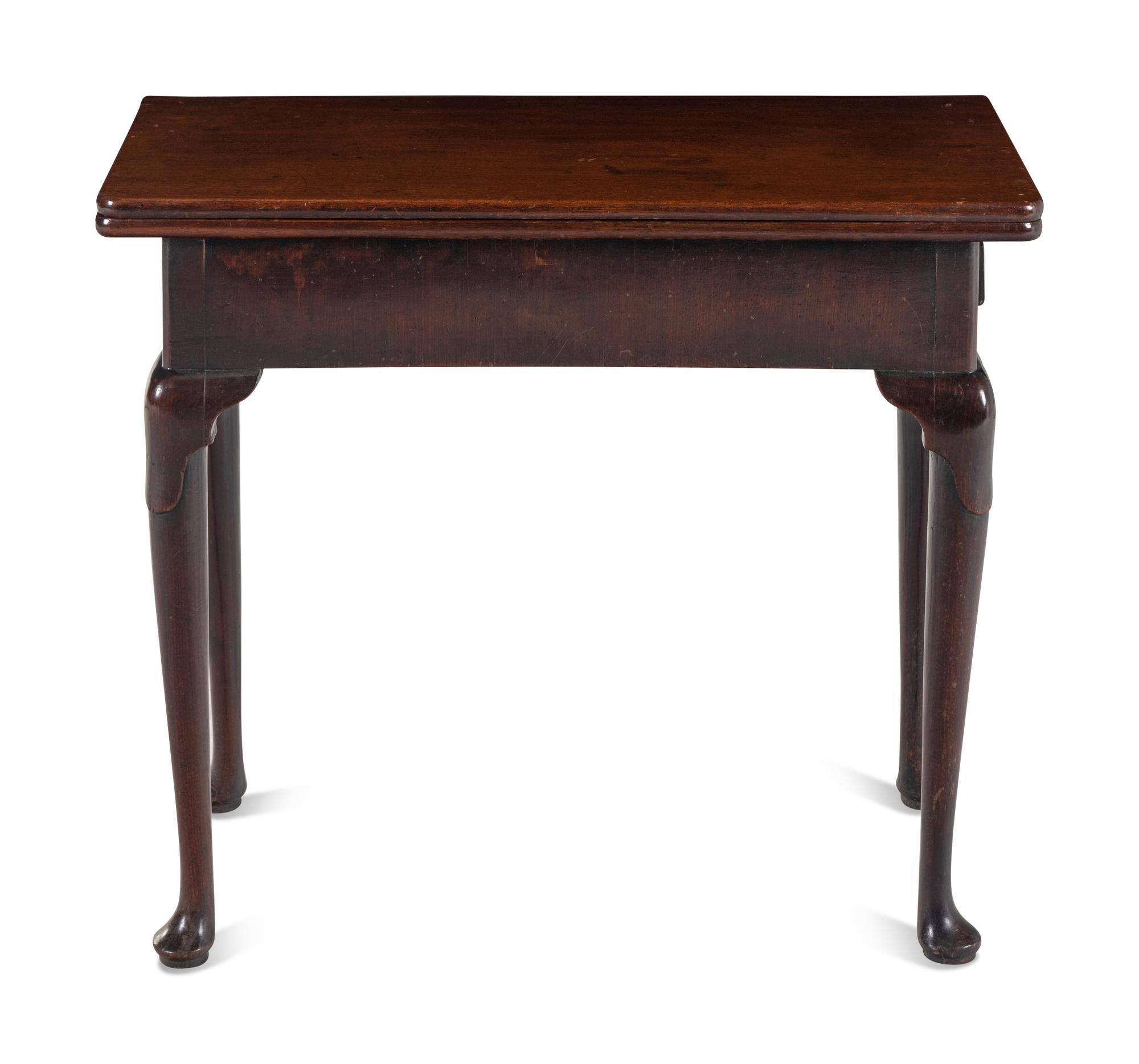 A George III Mahogany Flip-Top Table