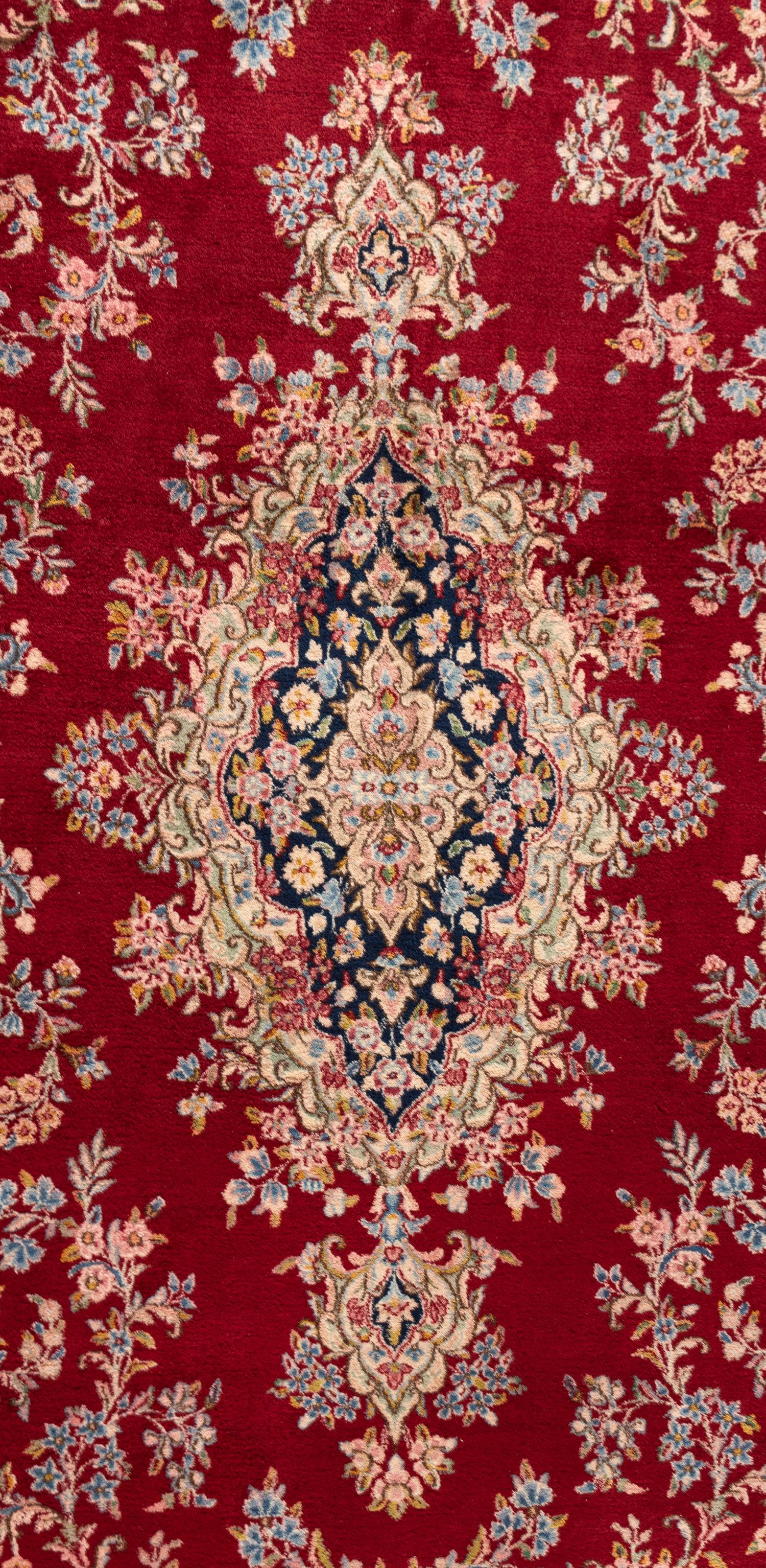 A Kirman Wool Rug