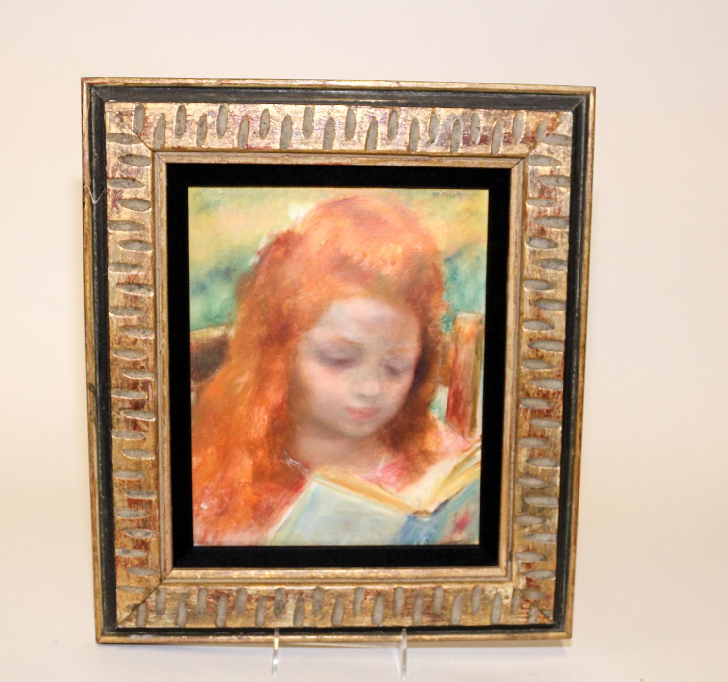 Lucien Moretti, (French, 1922-2000), Portrait of a Girl
