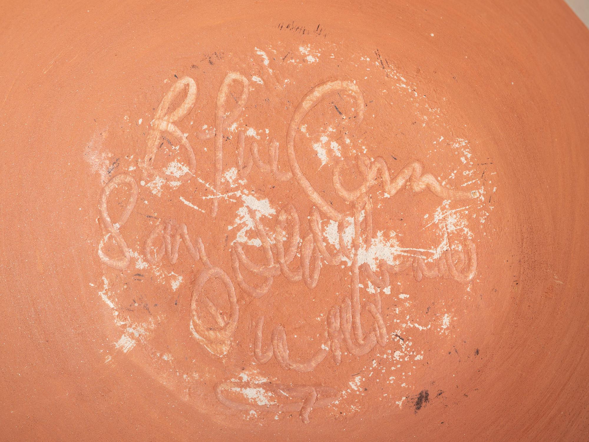 Redware Pottery, with Design Description Sketch